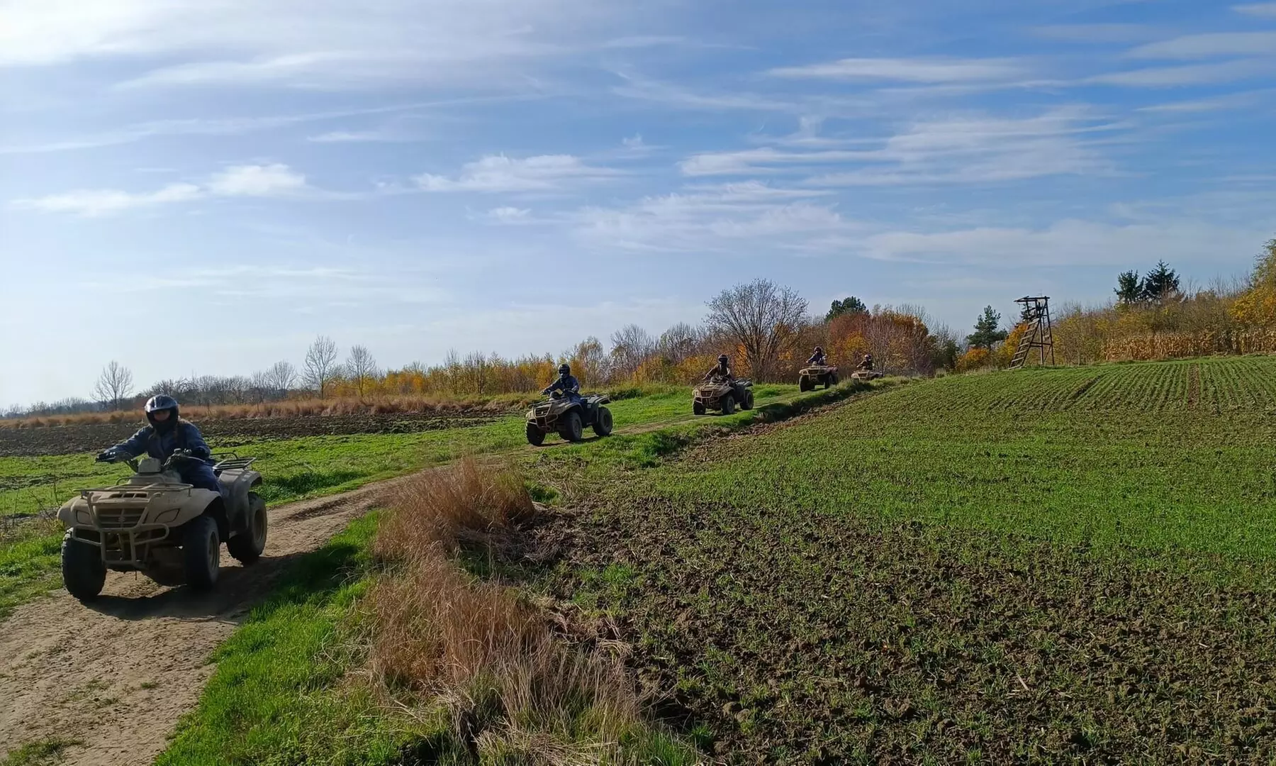 Jazda terenowa quadem ze szkoleniem wstępnym z Czerna.pl
