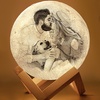 Image 3: Personalized Moon Lamps