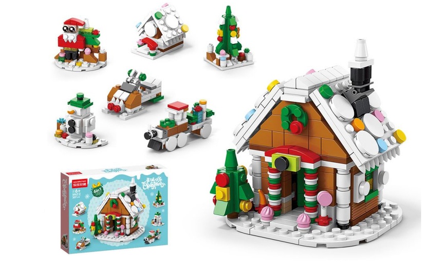 Image 3: Christmas Lego Inspired Building Blocks 