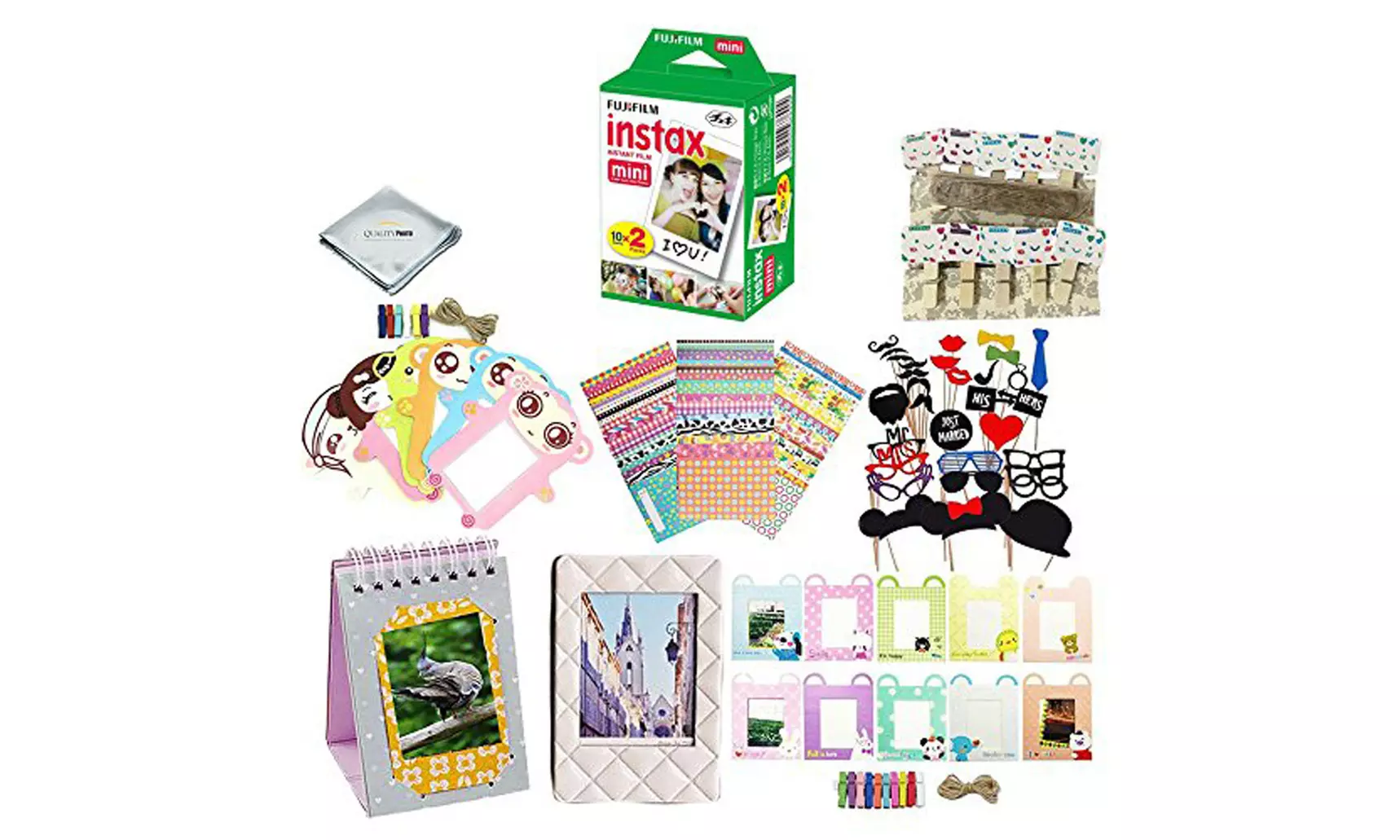 Fujifilm Instax Mini 8 and 9 Camera Accessory Kit (over 60-Piece) - Second Medium