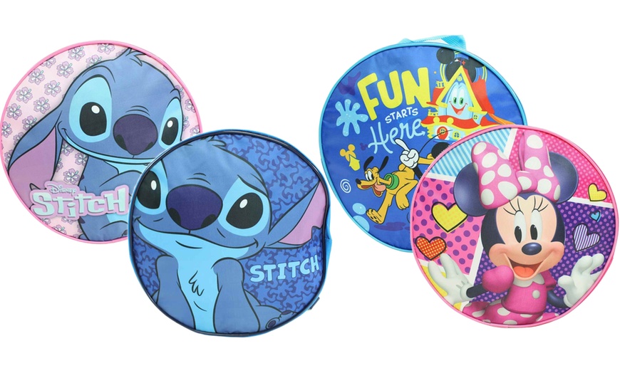 Image 1: Sac à dos rond Lilo & Stitch pour enfant