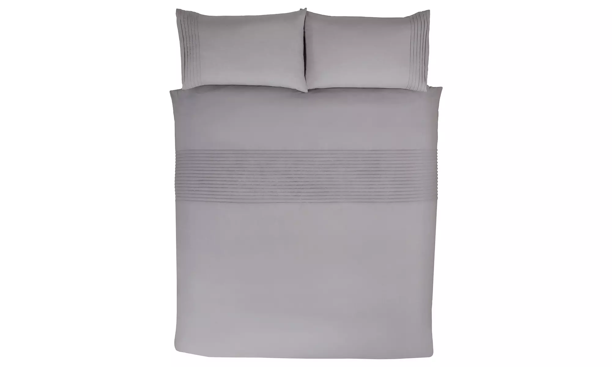 Polycotton Pintuck Duvet Set