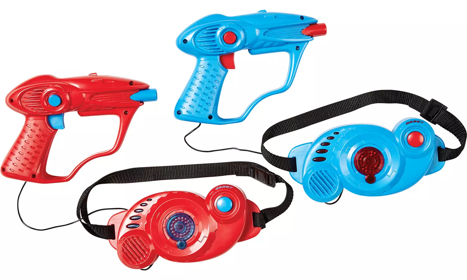 Laser-Tag Spiel-Set für Kinder mit Sensor-Gurt und Phaser-Pistole - Second Medium