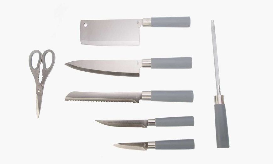 Image 9: Eight-Piece Knife Set