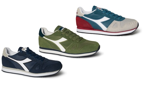 Scarpe Diadora Simple Run da uomo, disponibili in 5 colori e varie misure