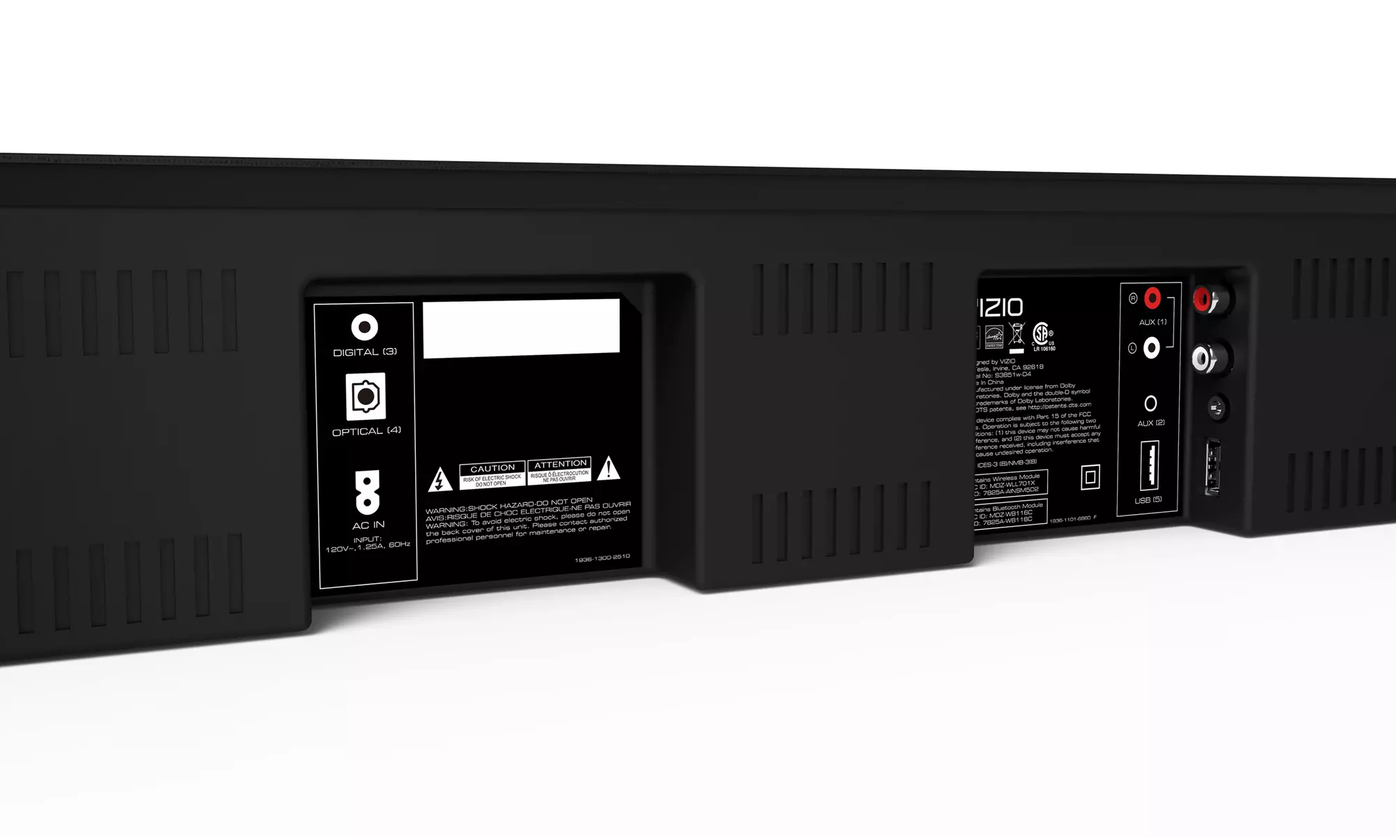 Vizio 5.1-Channel Bluetooth Wireless Sound System with Subwoofer (Manufacturer Refurbished)  - Second Medium