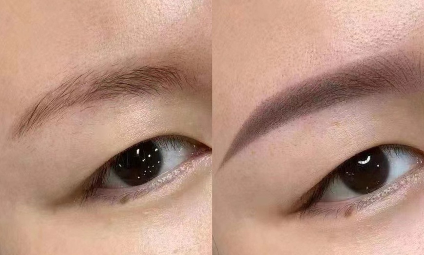 Image 2: Einfarbige / Zweifarbige Powder Brows mit optionaler Nachbehandlung