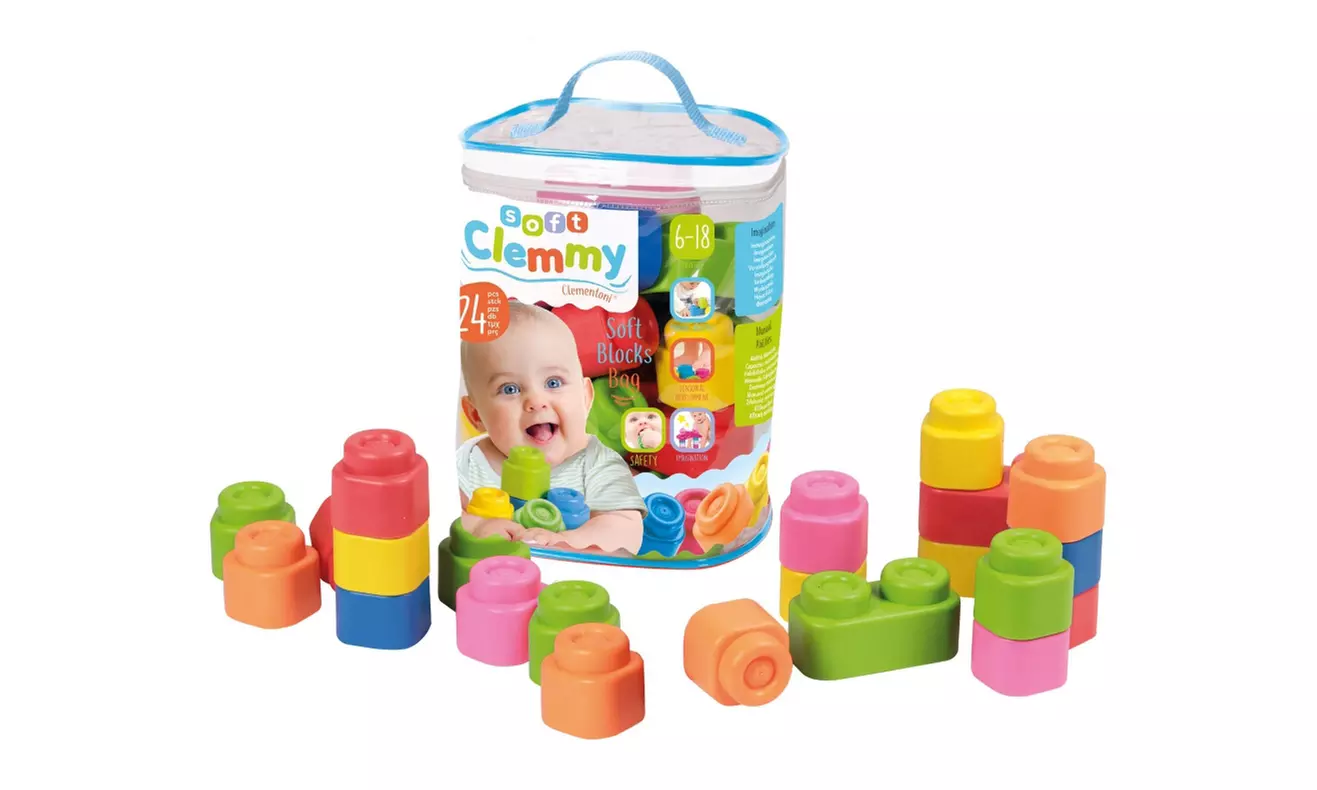 24 Briques souples Clemmy Baby de Clementoni pour enfant - Primary Image