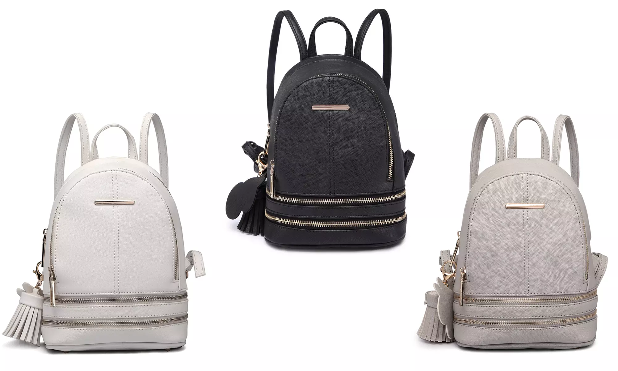 Mochila para mujer Miss Lulu con doble cremallera - Primary Image