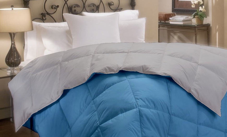 Image 10: Dubbelzijdige wintersprei