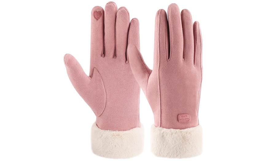 Image 2: 1 ou 2 paires de gants pour femmes avec fonction tactile