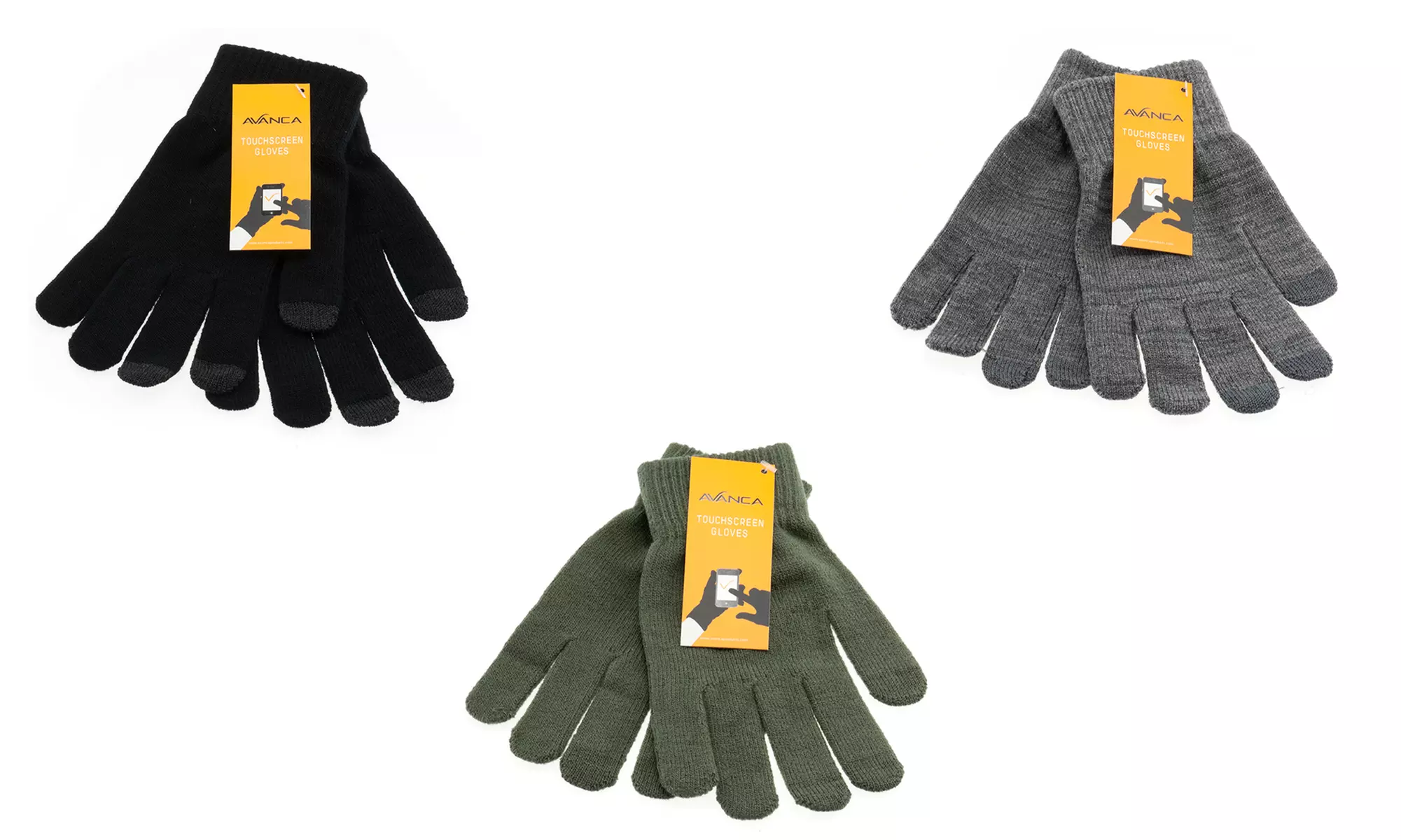 1x oder 2x Avanca Touchscreen-Handschuhe im Modell und Farbe nach Wahl - Primary Image