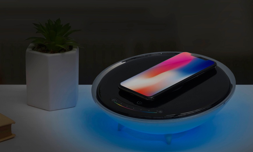 Image 4: LED Glowing Wireless Charger