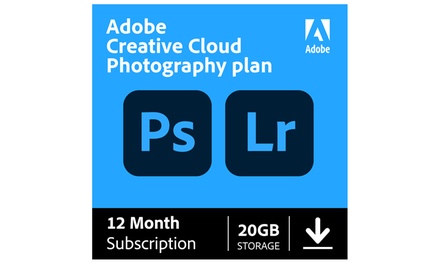 Adobe Photoshop and Lightroom One-Year Subscription | Groupon