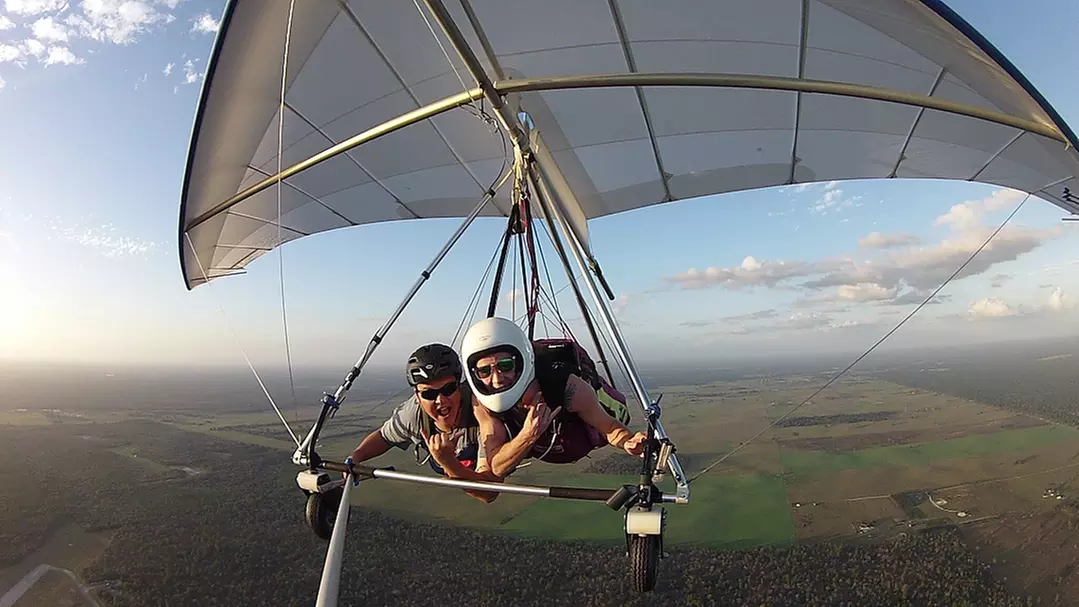 Tandem Hang Gliding Experience for One or Two People with a Flight Video at US Hang Gliding (Up to 30% Off) - Primary Image