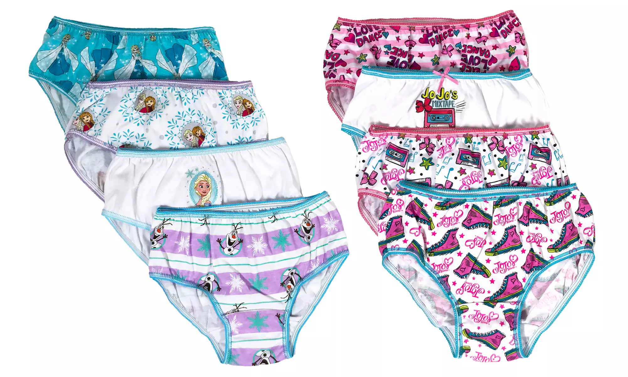 Girls' LOL Surprise, Frozen, and More Underwear. Sizes 2T-8 (8-Pack)
 - Primary Image