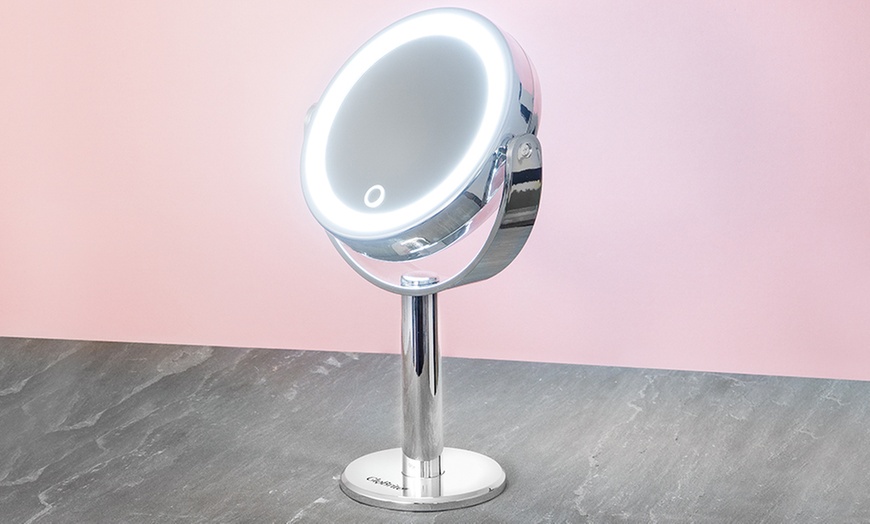 Image 3: Double-Sided LED Mirror