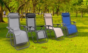 Zero Gravity Reclining Deck Chair 