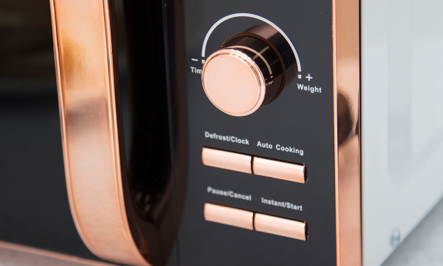 Image 15: Tower 20L Rose Gold Digital Microwave