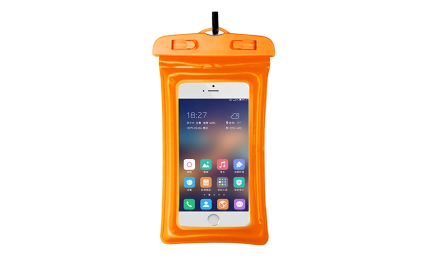 Image 5: Waterproof Phone Protection Cover Bag