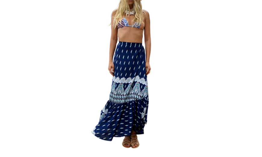 Image 2: Wrap-Around Beach Skirt