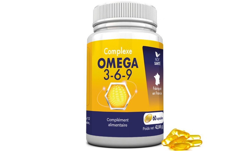 Image 1: Capsules met omega 3-6-9 complex