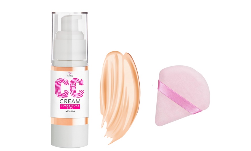 Image 2: CC-Cream Efory con spugna make-up Pink