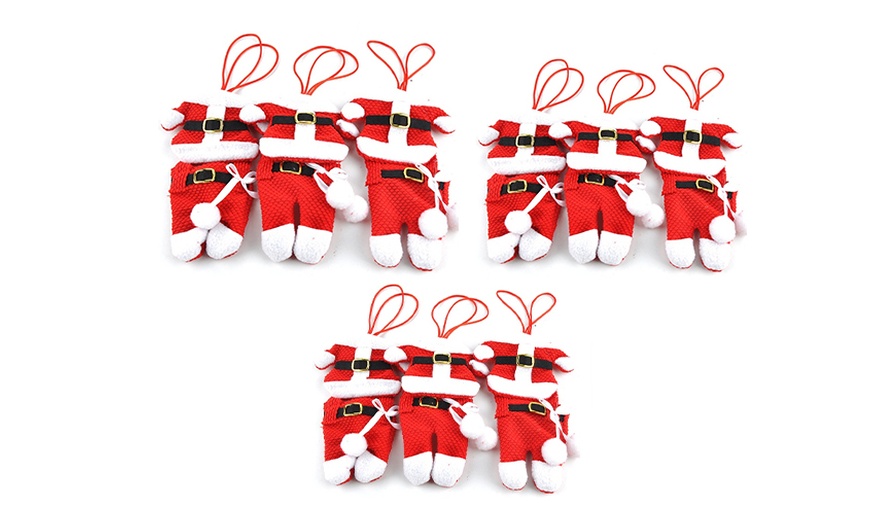 Image 4: Santa-Themed Cutlery Holders