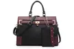 DS Collection by Marco Top Handle Satchel Handbag with Padlock Purse - Second Medium