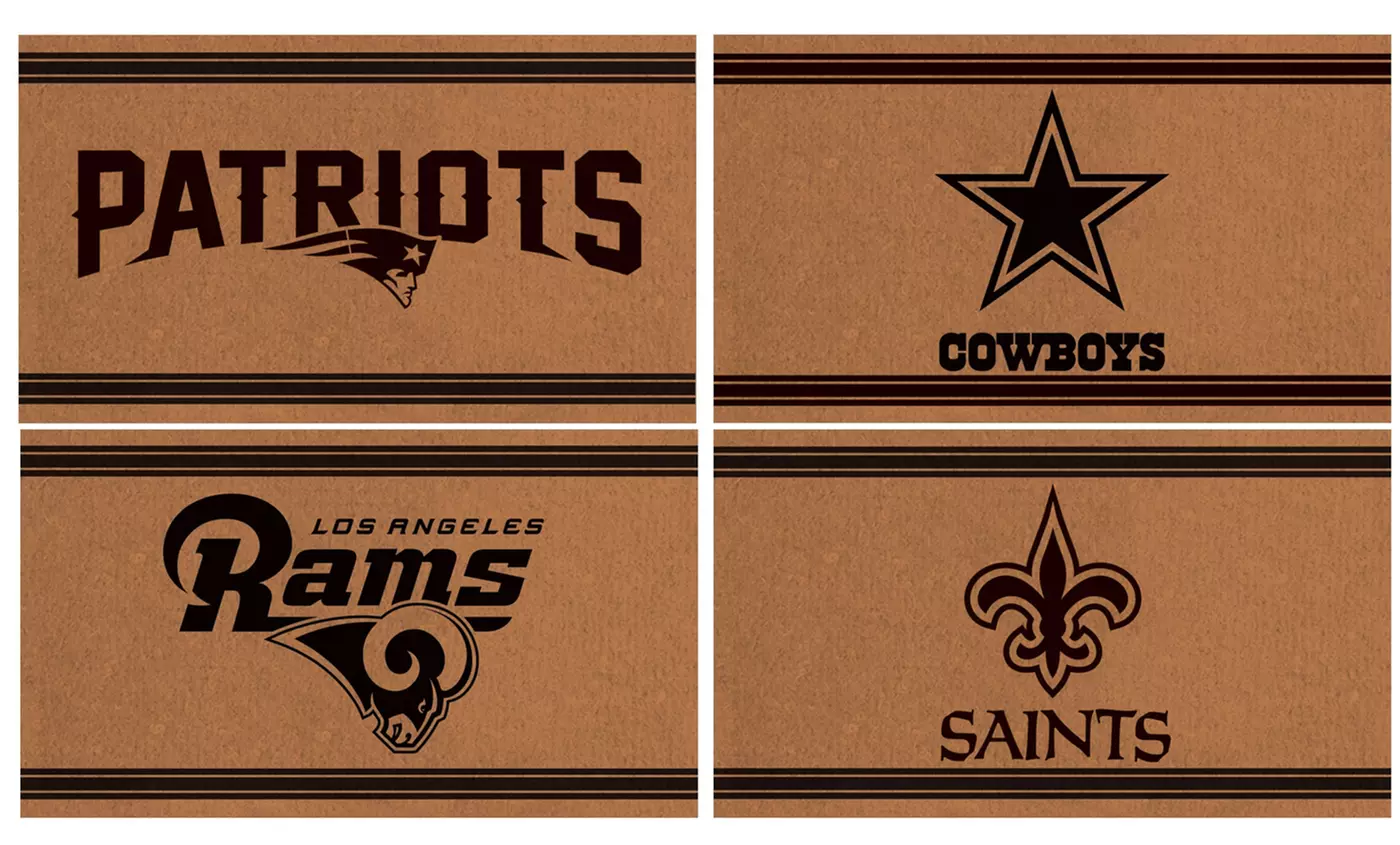 Team Sports America NFL Logo Turf Mat - Primary Image