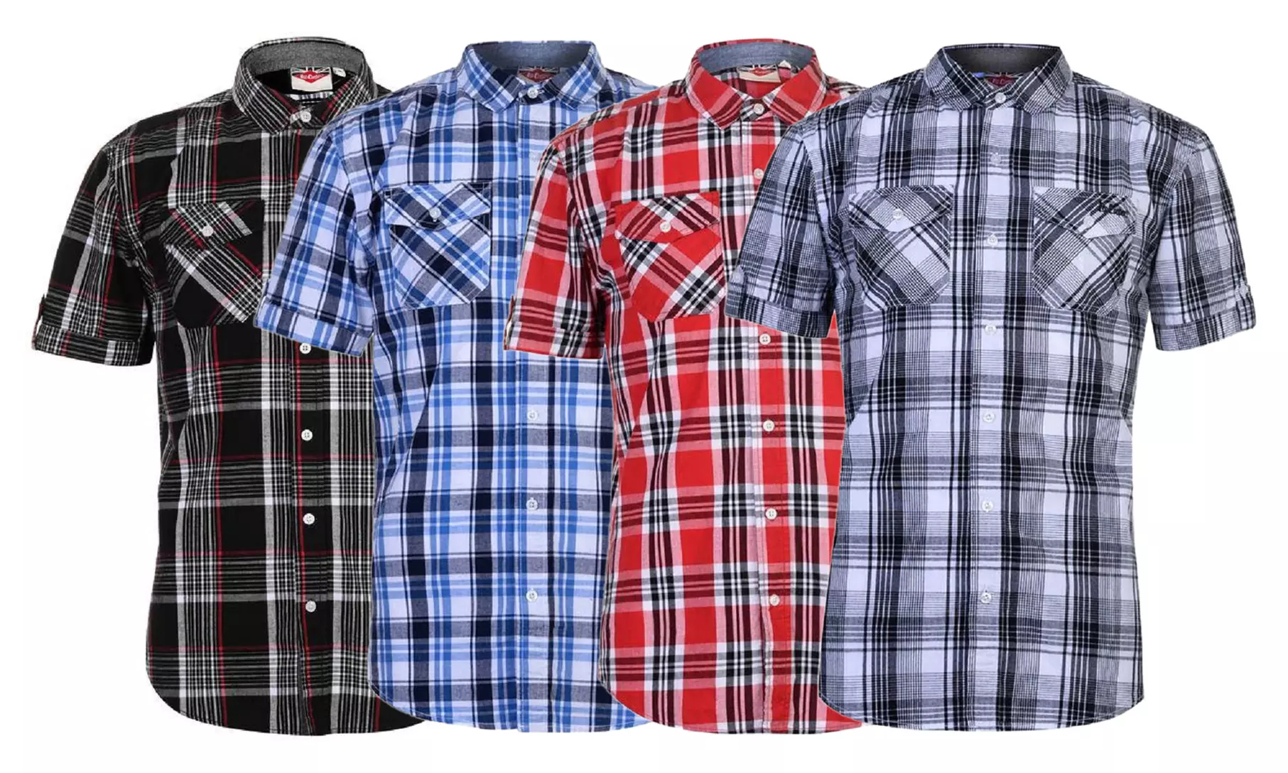 Chemise à carreaux Lee Cooper pour homme - Primary Image