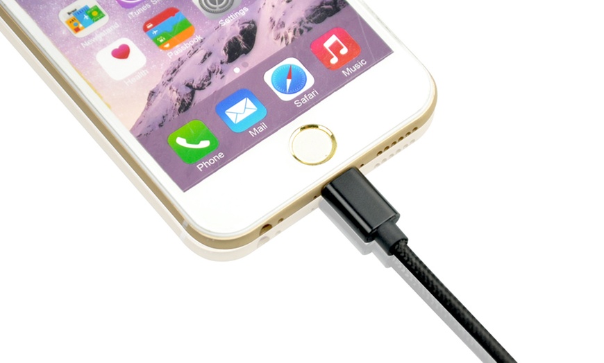 Image 8: 1m or 3m Cable for Apple iPhone, iPad and iPod With Free Delivery