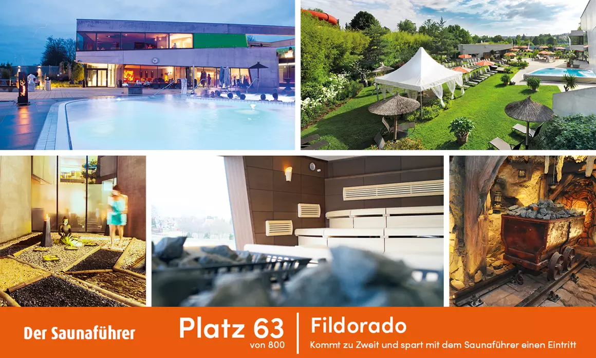 2:1 Gutschein für das Fildorado - Wellness Oase (bis zu 50% sparen) - Primary Image