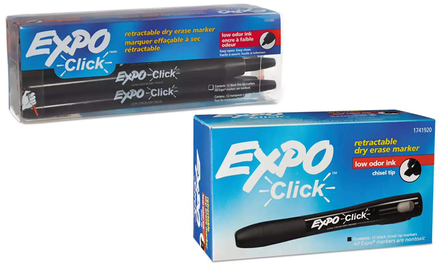 EXPO Click Dry Erase Markers (12-Pack) - Primary Image