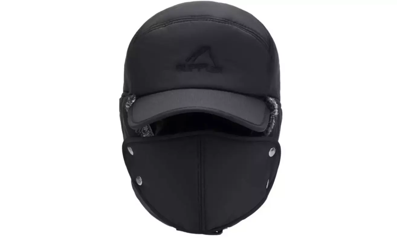 Bonnet d'hiver avec masque amovible