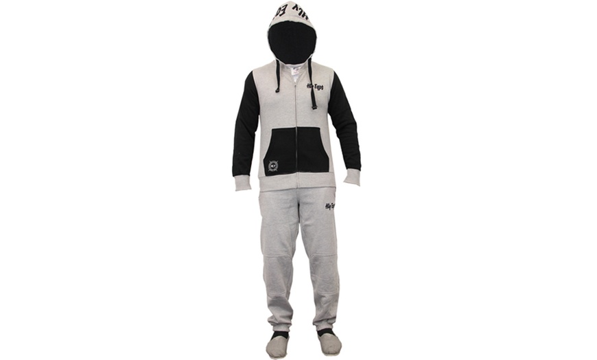 Image 34: Men's Two-Piece Tracksuit Set