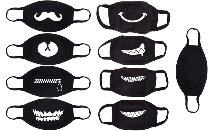 Image 2: Emoticon Face Mask