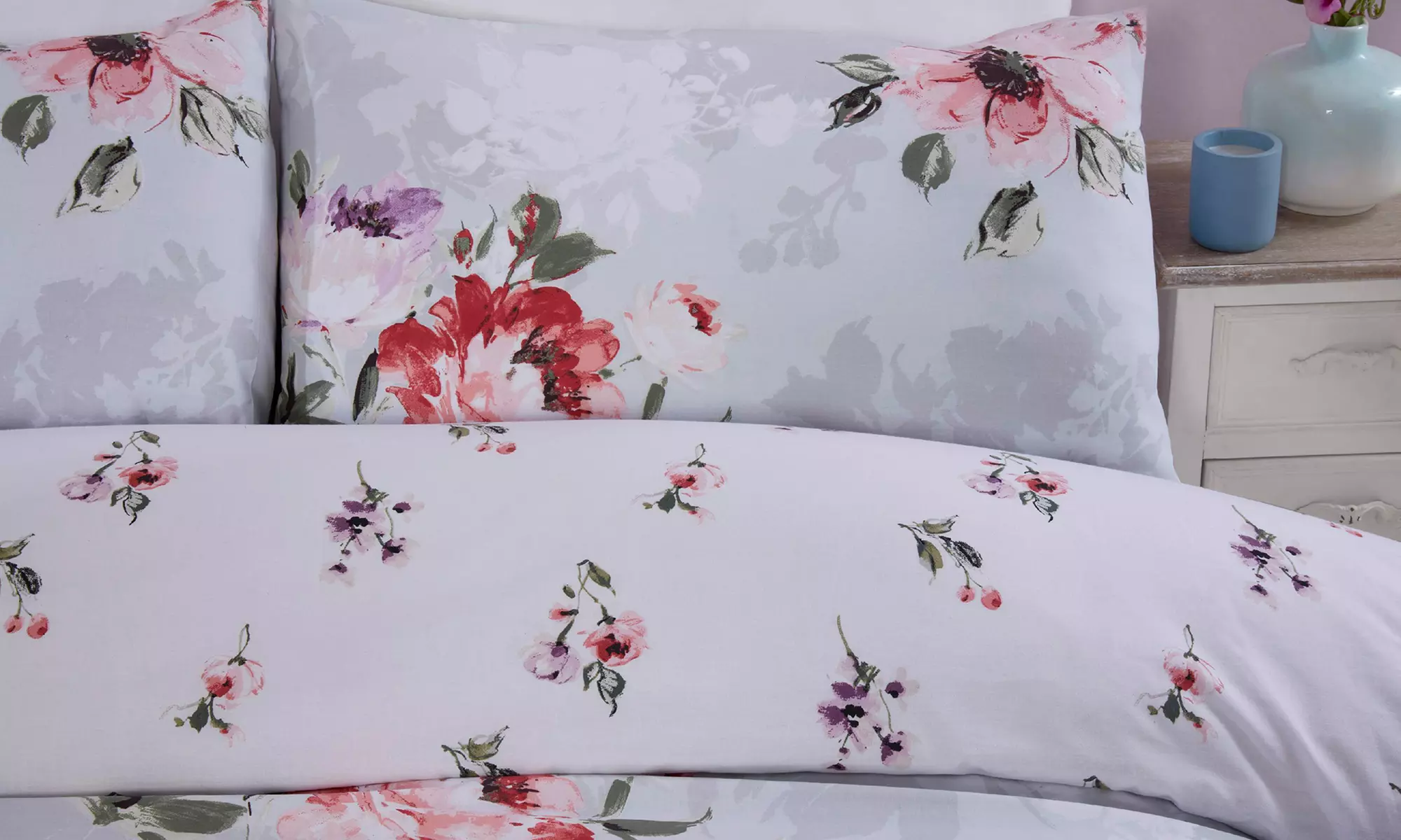 Floral Easy Care Duvet Set