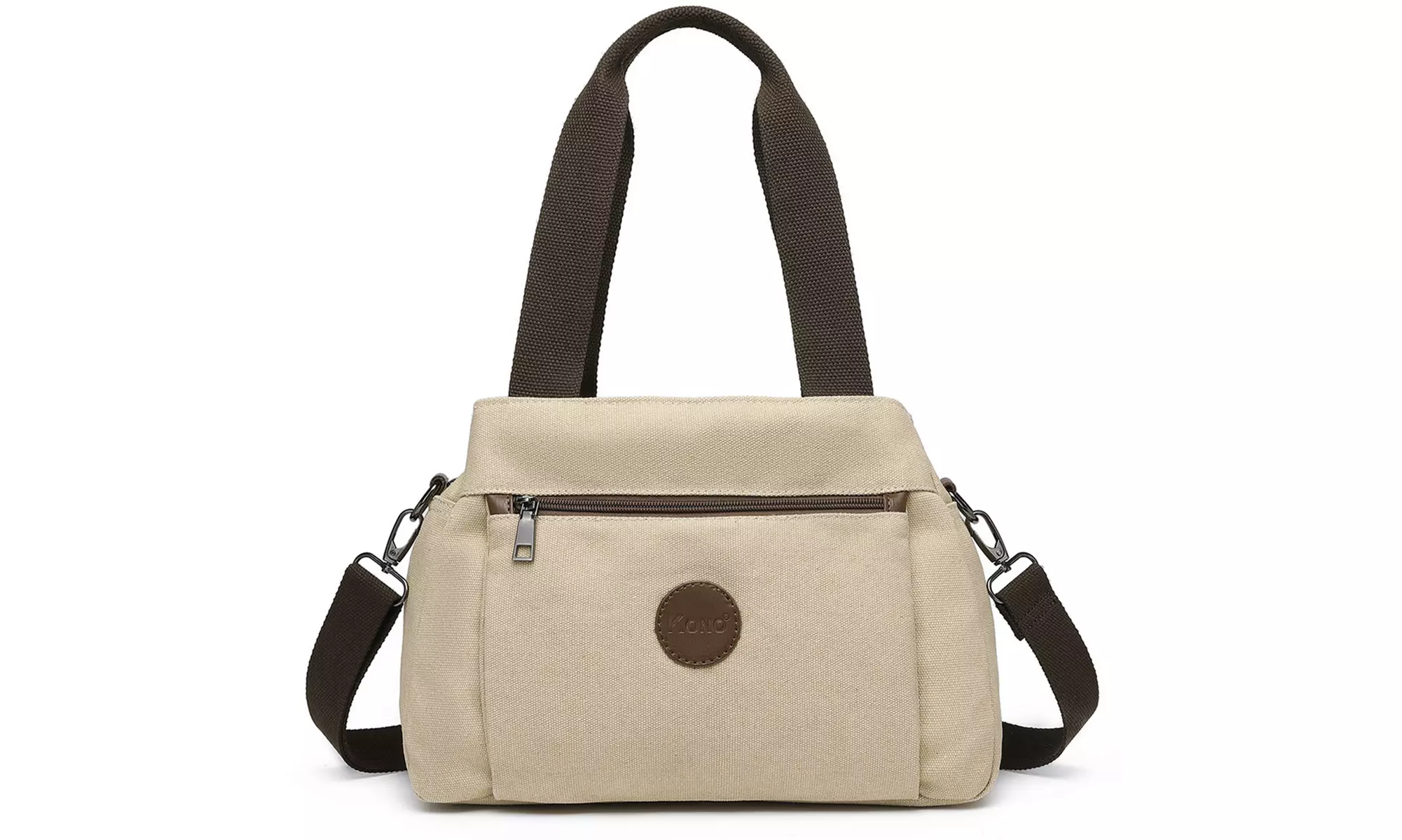 Kono Canvas Multi-Functional Crossbody Bag Shoulder Bag Hand Bag