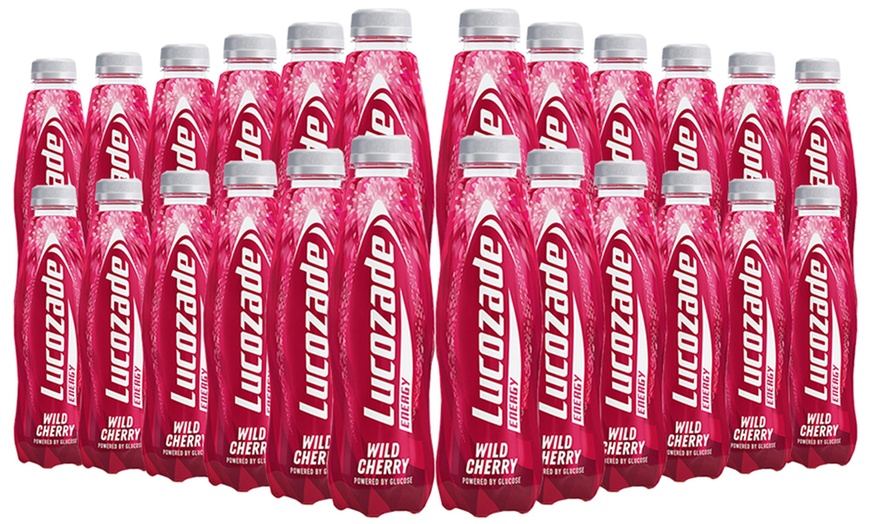 Image 23: Lucozade Energy Flavoured Sparkling Drink 380ml 24-Pack