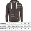 Image 2: Blu Apparel Men's Jenson Full Zip Hoodie