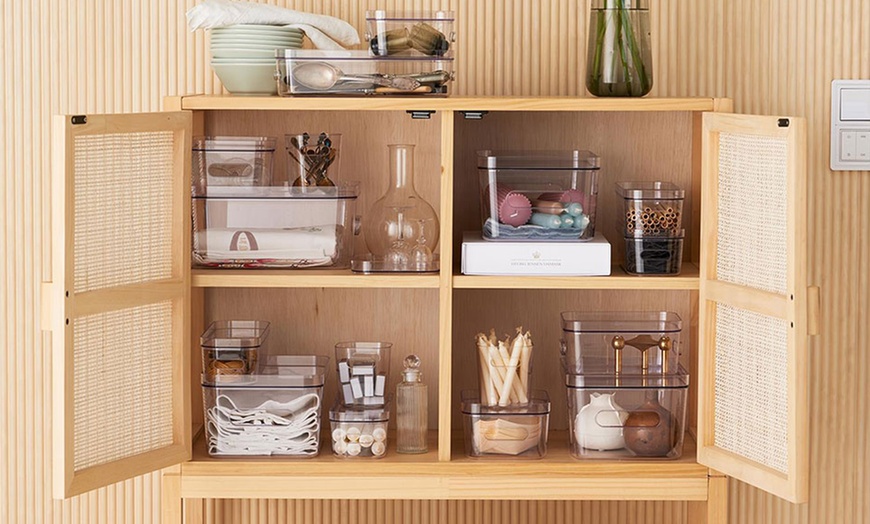 Image 8: Up To Five Clear Storage Boxes with Lids