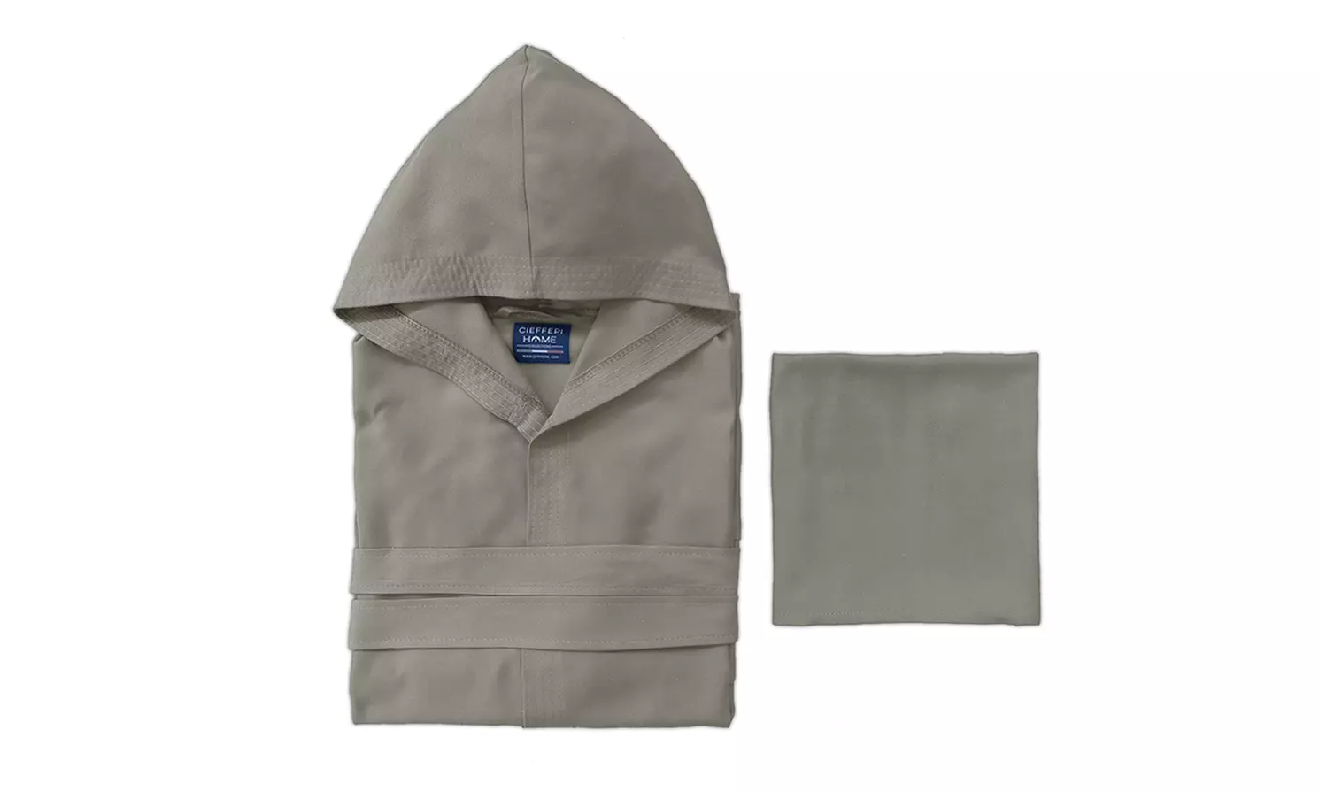 Set Accappatoio + telo in microfibra unisex