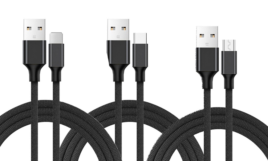 Image 15: USB Charge Cable for Type-C, Android or Apple Devices