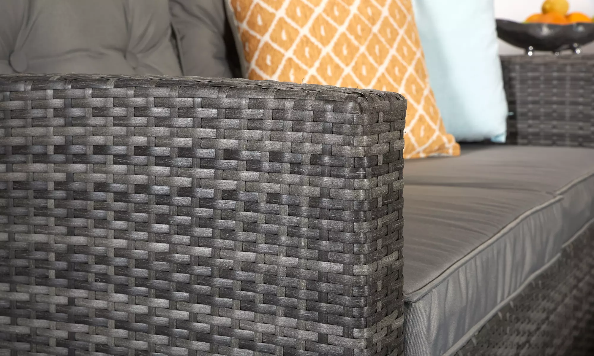 Signature Weave Houston Outdoor Sofa Set with Coffee Table