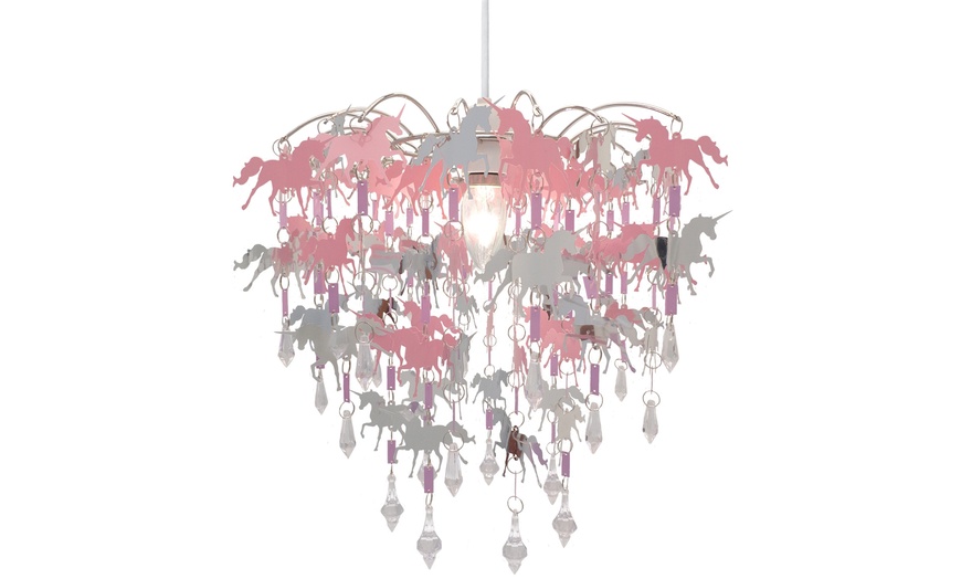 Image 5: Unicorn Chandelier