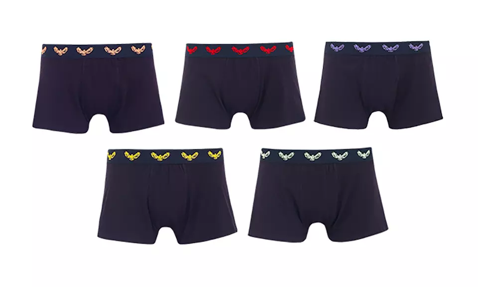 Five-Pack of Men's Boxer Shorts - Primary Image
