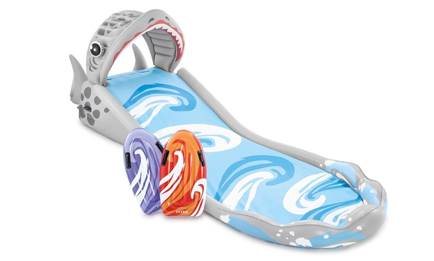 Image 6: Intex Surf'n Slide Water Slide