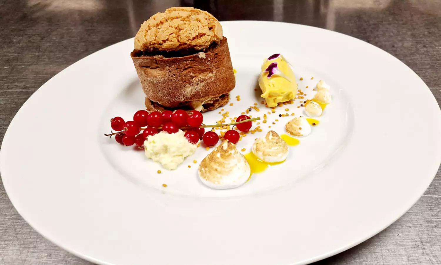 Menu raffiné au Relais du Coche