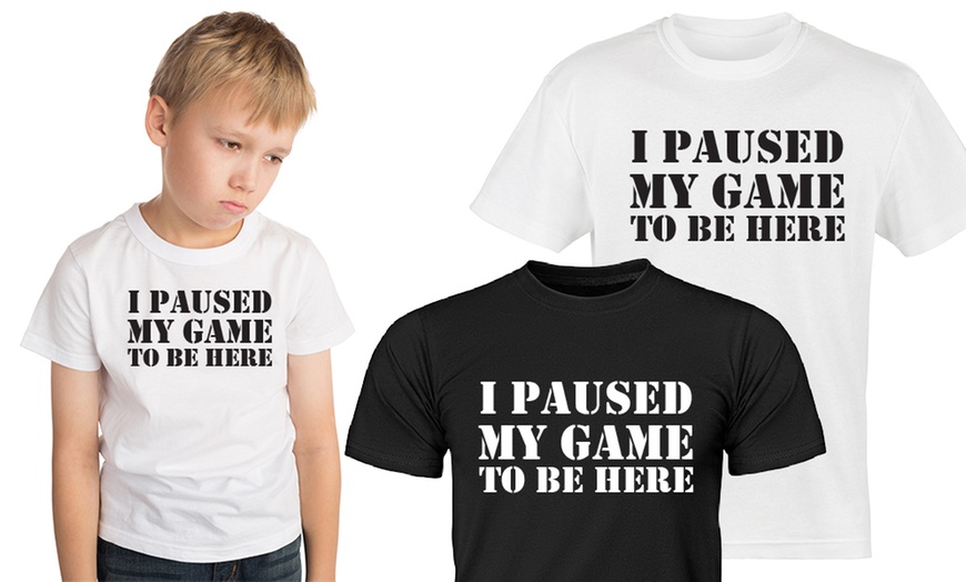 Image 2: Kids' Gaming T-Shirt